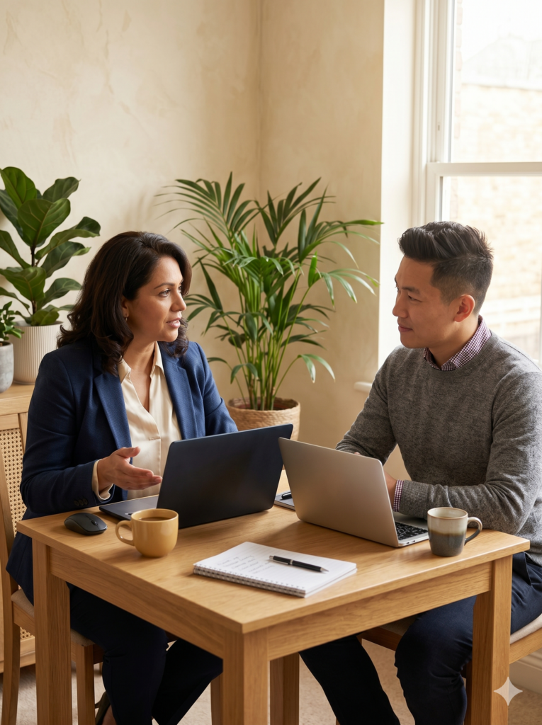 What &Quot;Clean Advertiser&Quot; Actually Means In 2026 (And Why Platforms Reward It) 4 Agency Owner Discussing Account Standing With A Client