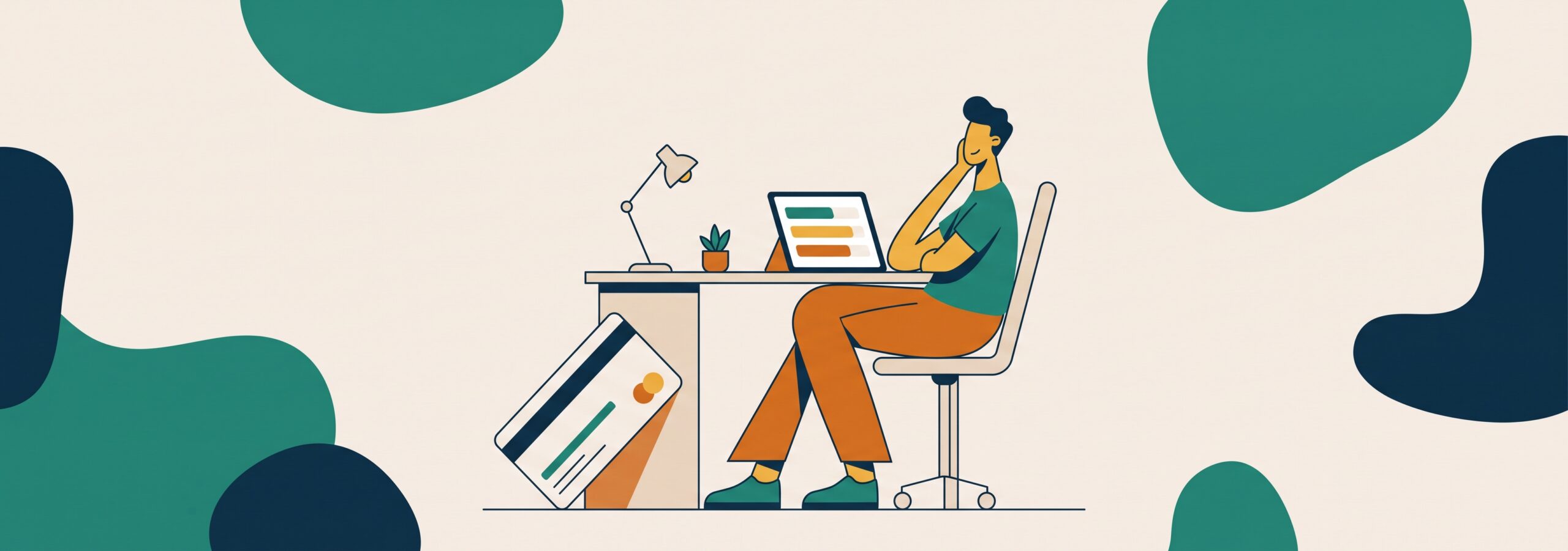Illustration Of An Agency Founder Managing Prepaid Client Budgets Instead Of Using A Personal Card